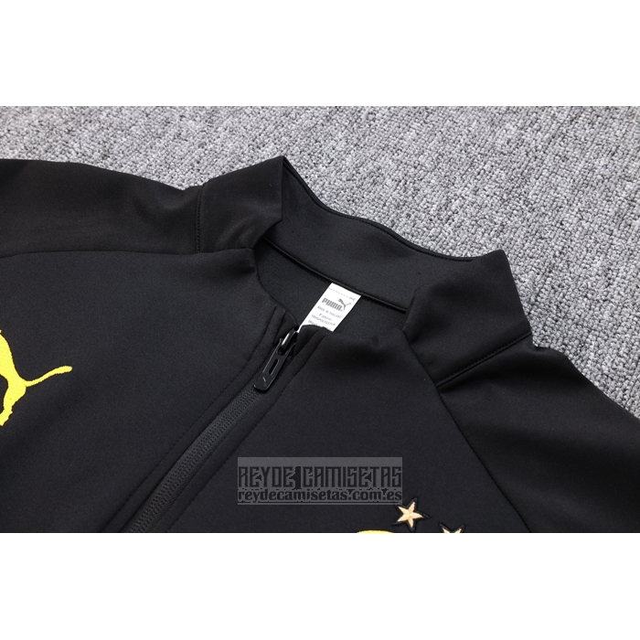 Chandal de Chaqueta del Borussia Dortmund 2023-2024 Negro